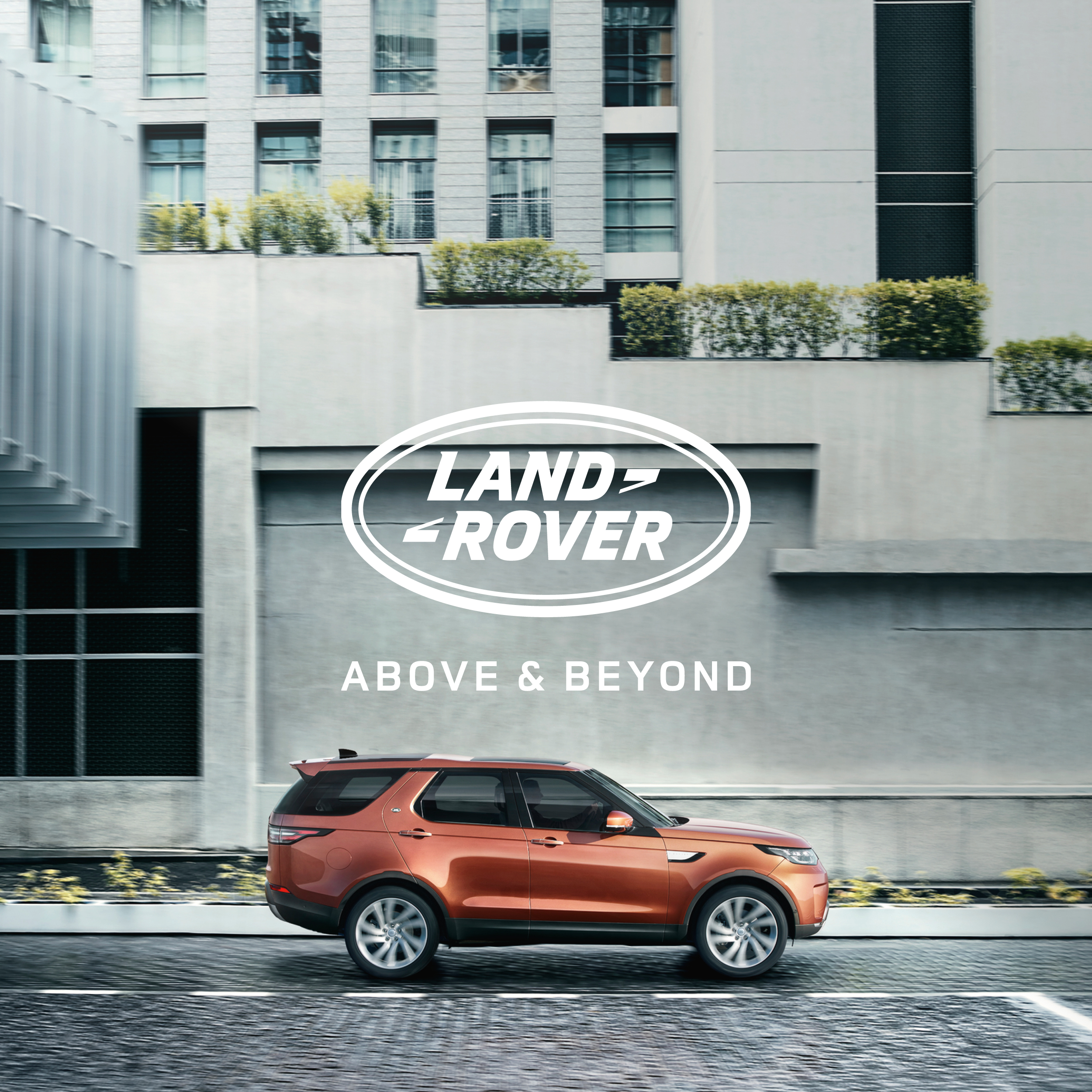 Selezione dei progetti grafici - land rover Settore automotive